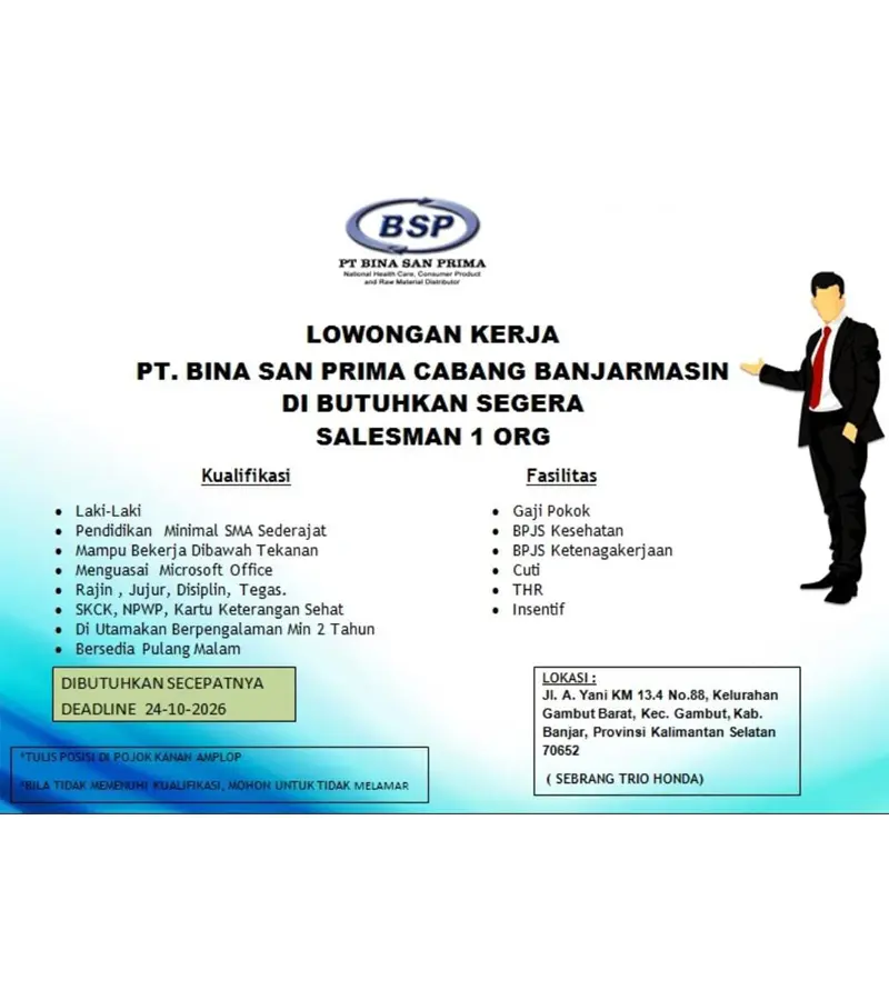 Logo PT. San Prima Cab Banjarmasin